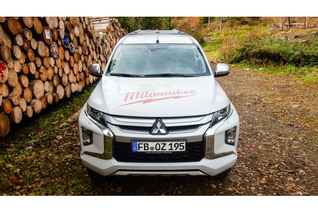Mitsubishi L200 2021 mit Milwaukee Handwerkerausbau