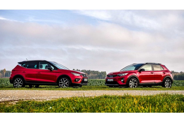 Vergleich Kia Stonic vs Seat Arona