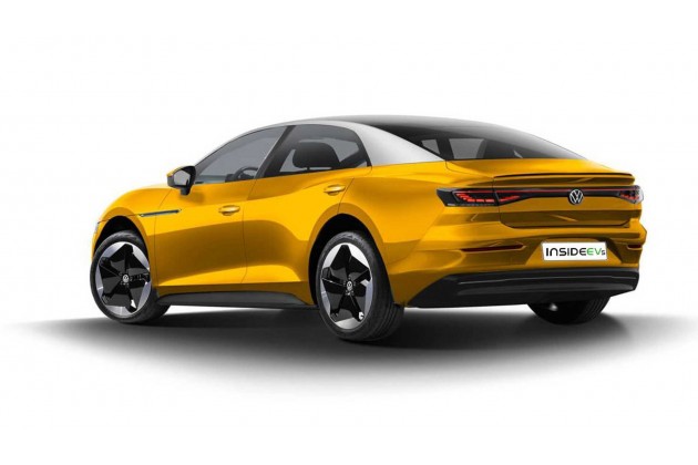 VW ID 5 als Rendering