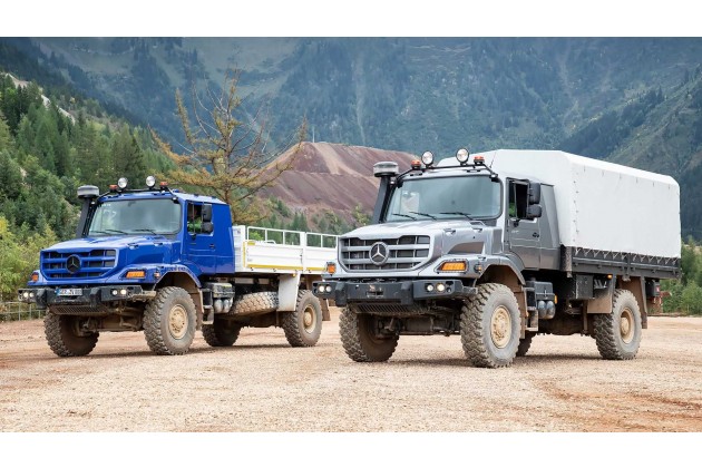 Mercedes Benz Zetros als robustes Expeditionsfahrzeug
