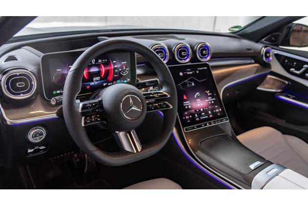 Mercedes C Klasse C300d T Modell 2021 im Test