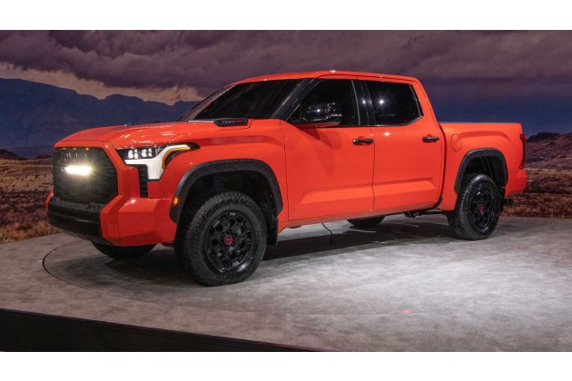 2022 Toyota Tundra TRD Pro Exterior Front Quarter
