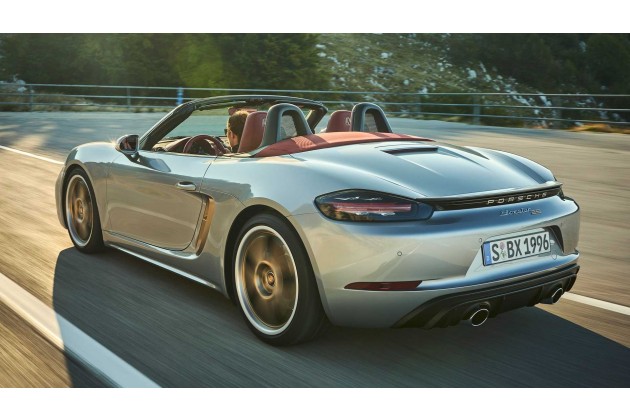 2021 Porsche Boxster 25 Rear