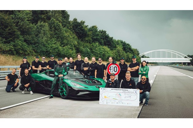 Rimac Nevera R Geschwindigkeits Weltrekorde 2025