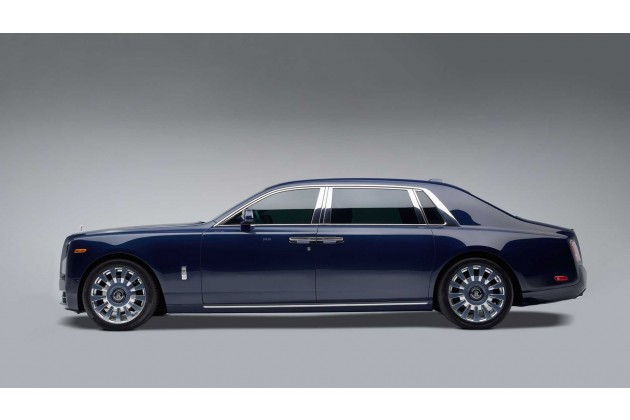 Rolls Royce Phantom Extended Bespoke Koa Profile