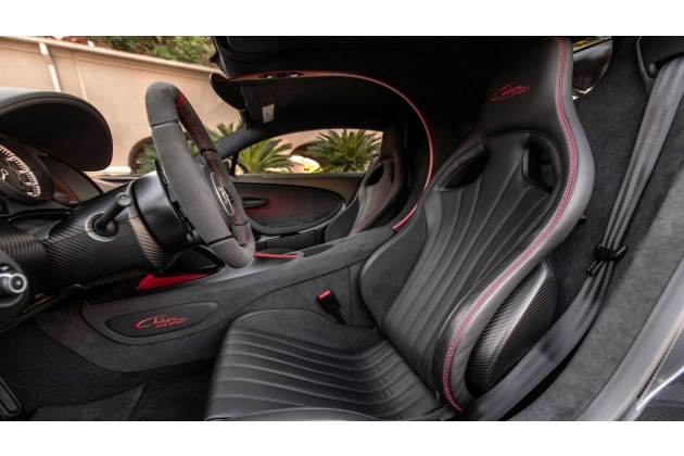 2021 Bugatti Chiron Pur Sport Seats