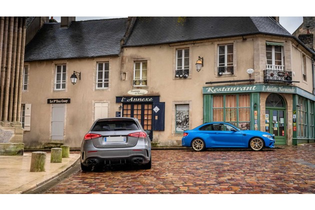 BMW M2 CS vs Mercedes AMG A 45 S