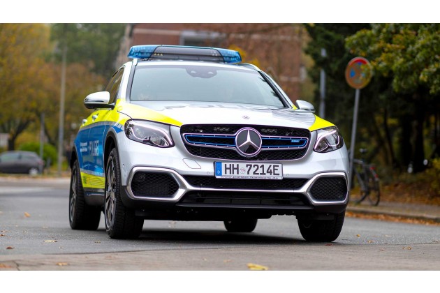 Mercedes Benz GLC F CELL Polizei Hamburg