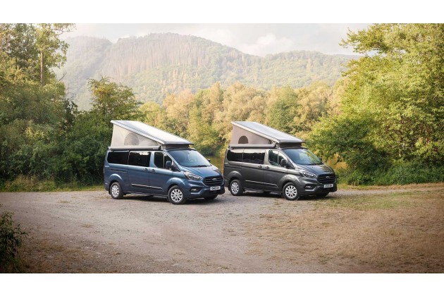 Ford Nugget Plus 2020 jetzt auch mit Aufstelldach lieferbar
