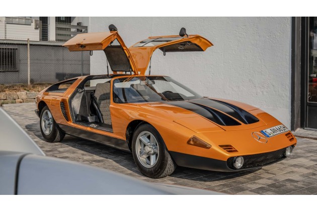 Mercedes Benz C 111 Test