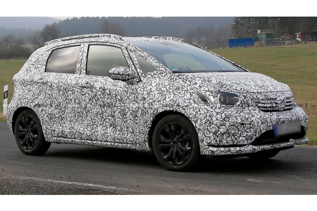Honda Fit Honda Jazz Spy Shots