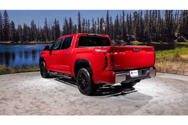 2022 Toyota Tundra Limited TRD Off Road Exterior Rear Quarter