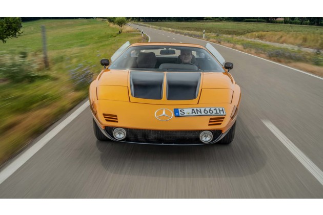 Mercedes Benz C 111 Test