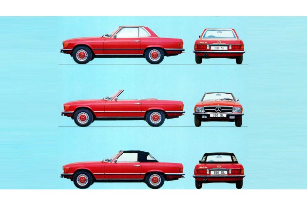 Mercedes SL 1971 1989