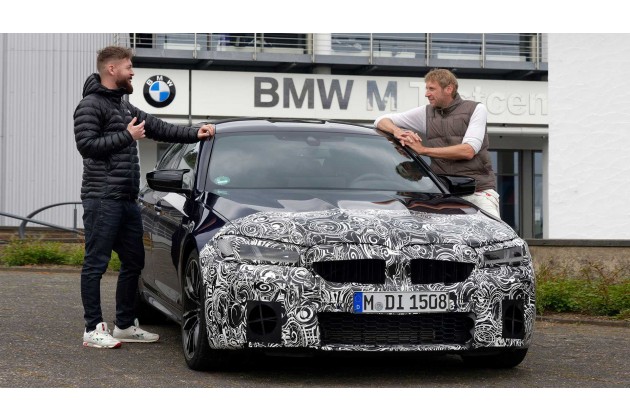 BMW M5 2020 PreDrive