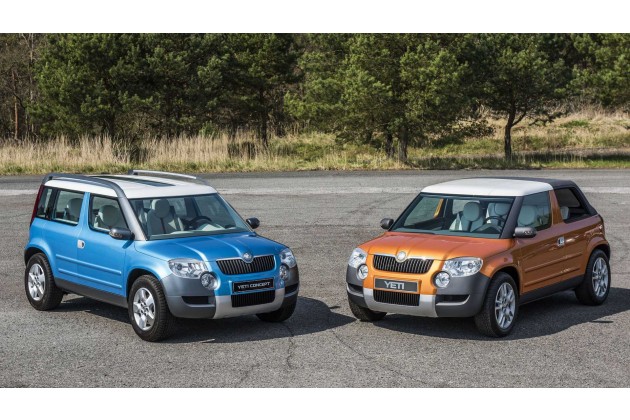 Skoda Yeti 2005 und seine weniger bekannten Versionen