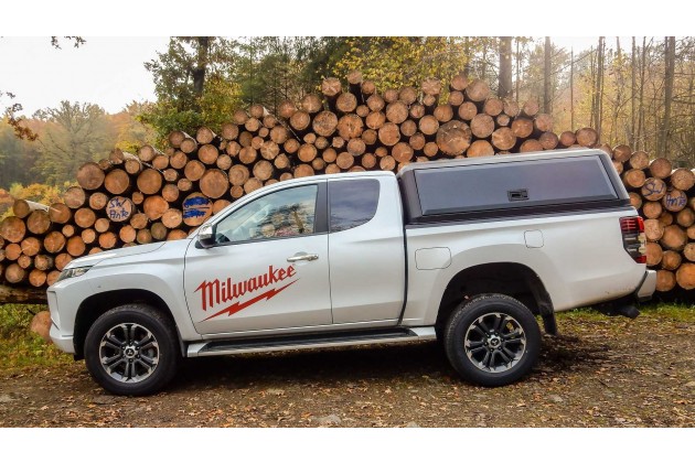 Mitsubishi L200 2021 mit Milwaukee Handwerkerausbau
