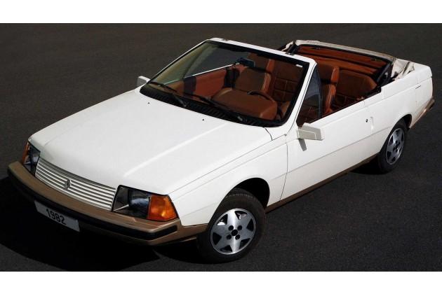 Renault Fuego le foto del tempo