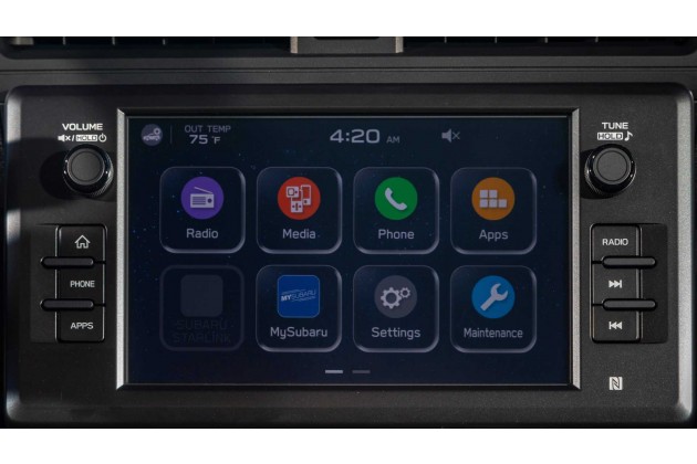 2022 Subaru BRZ Interior Infotainment