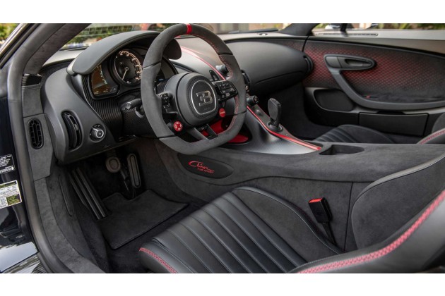 2021 Bugatti Chiron Pur Sport Cabin