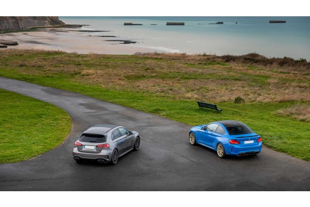 BMW M2 CS vs Mercedes AMG A 45 S