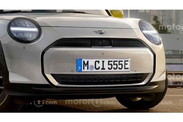 Nuova Mini 3 porte 2023 il render di Motor1.com