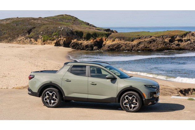 2022 Hyundai Santa Cruz Exterior Front Quarter