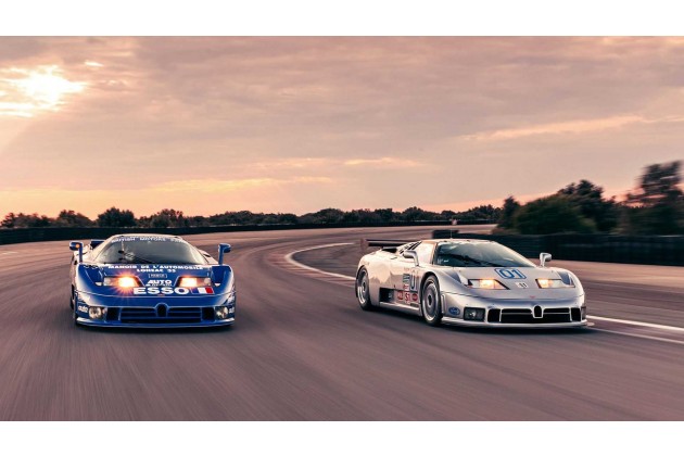 Bugatti EB 110 und Bugatti Centodieci