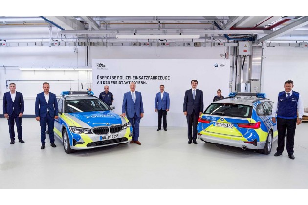 Neue BMW 3er Touring Einsatzfahrzeuge fur die Polizei Bayern