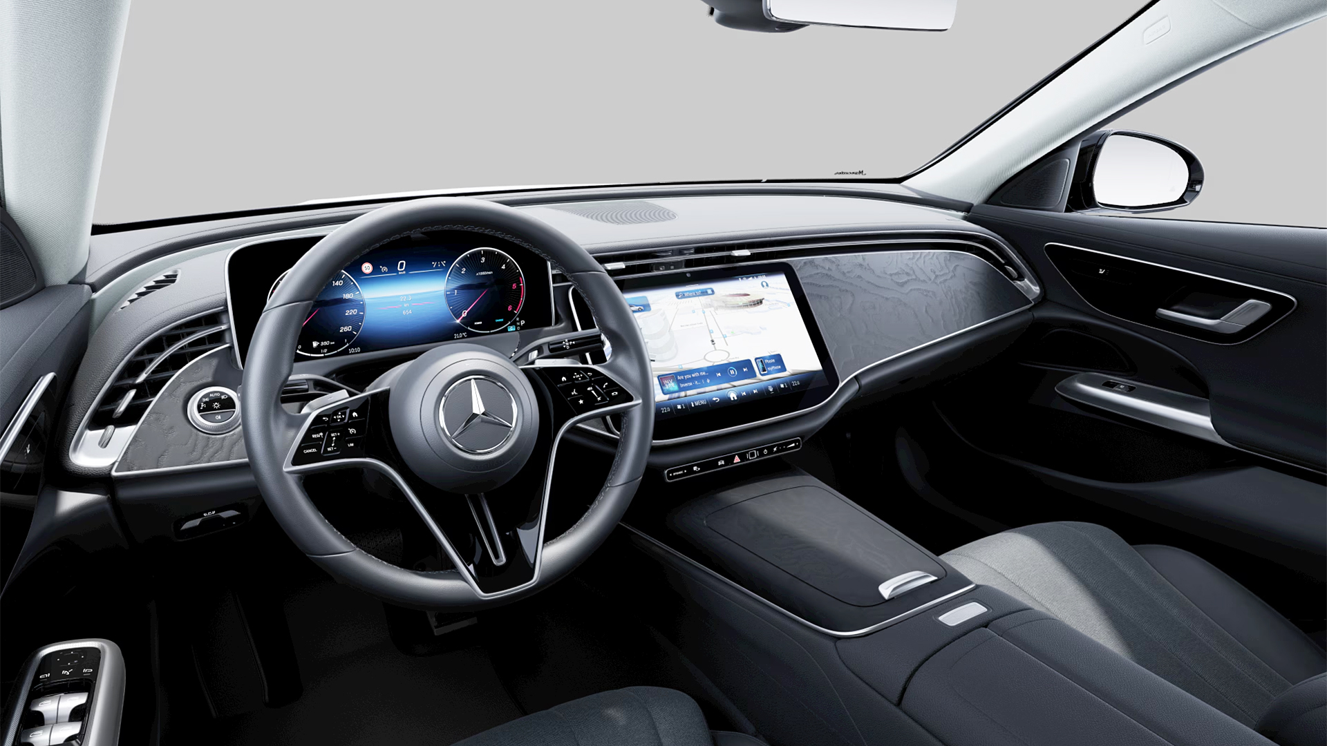 Das essenzielle Interieur der Ausstattung Advanced