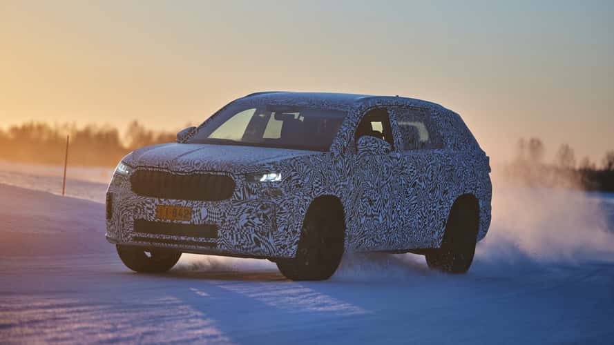 Skoda Superb Combi und Skoda Kodiaq am Polarkreis (2023)