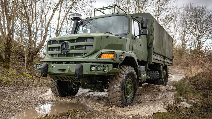Mercedes-Benz Special Trucks auf der Eurosatory (2024)