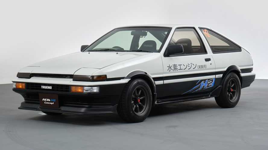 Toyota AE86 H2 and AE86 BEV concepts