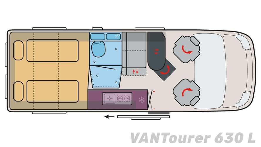 VANTourer Camper auf Fiat Ducato-Basis (2025)