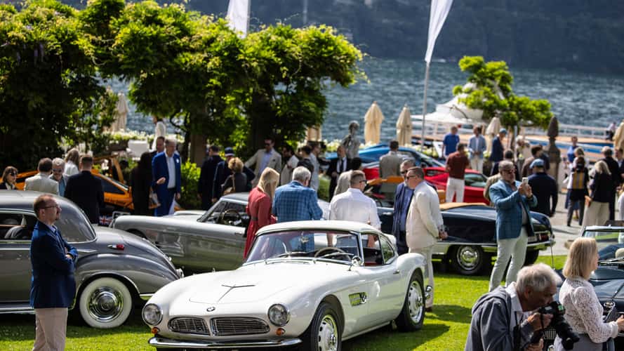 Der BMW 507, Gewinner der Coppa d'Oro Villa d'Este 2025