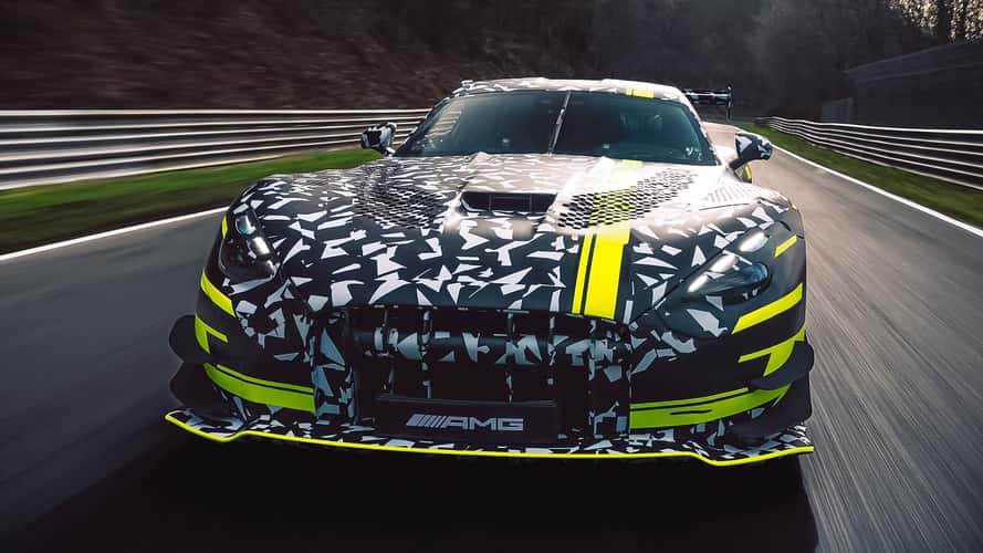 Mercdes-AMG GT Black Series und GT3 (2026) Teaser