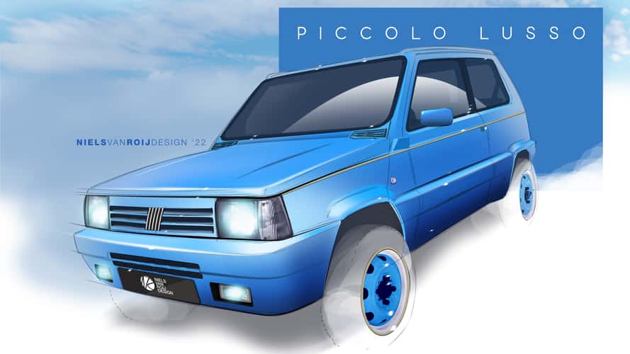 Fiat Panda 4x4 Piccolo Lusso Restomod von Niels van Roij Design