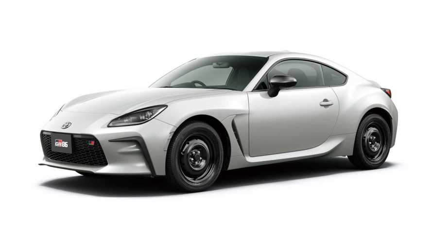 2022 Toyota GR86 Base Model In Japan Rides On Steel Wheels