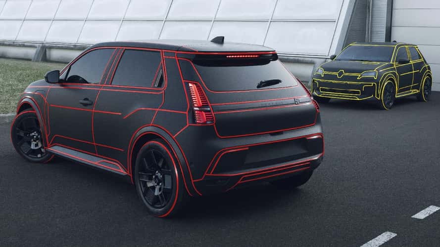 Renault 5 (2024) Prototypen auf Werksbildern