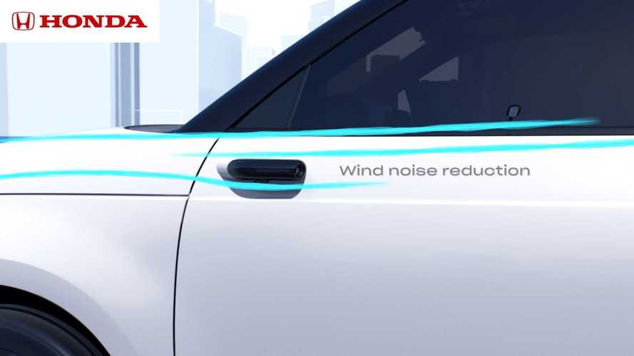 Honda e (2020): Bilder von der Rückspiegel-Kamera