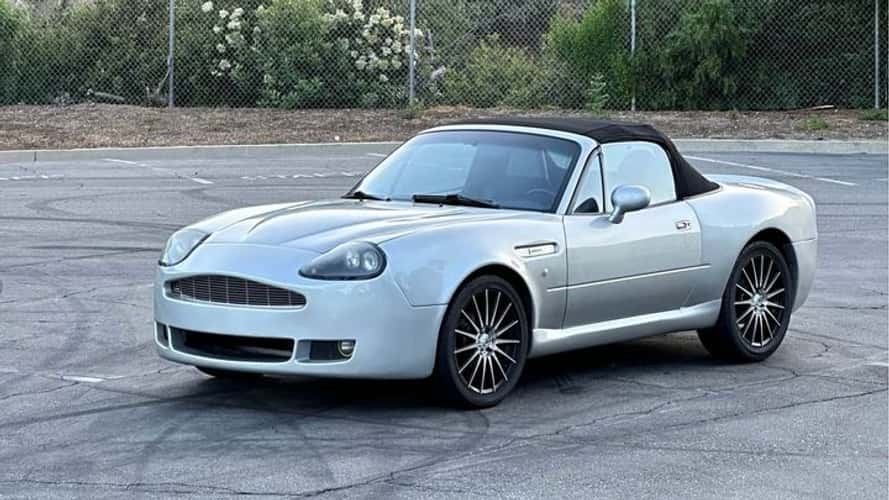 1993 Mazda Miata with Aston Martin DB7 body kit