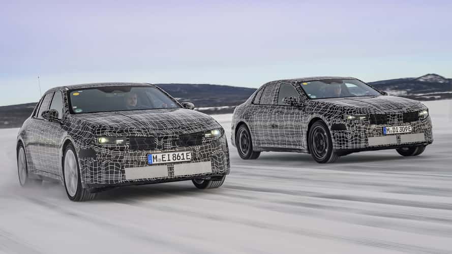 BMW Neue Klasse Limousine i3 (2026) in der Erprobung (offizielle Bilder)