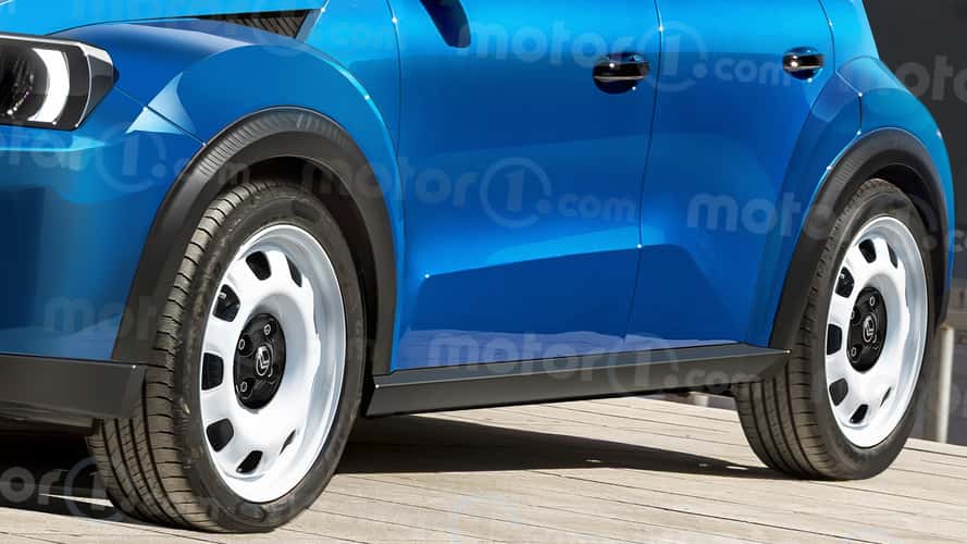 Citroen 2CV (2028), das Rendering von Motor1.com